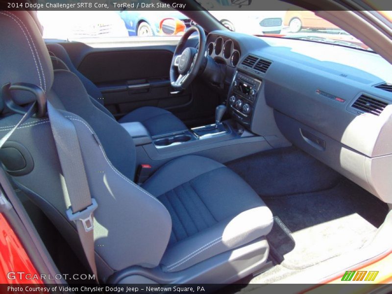 TorRed / Dark Slate Gray 2014 Dodge Challenger SRT8 Core