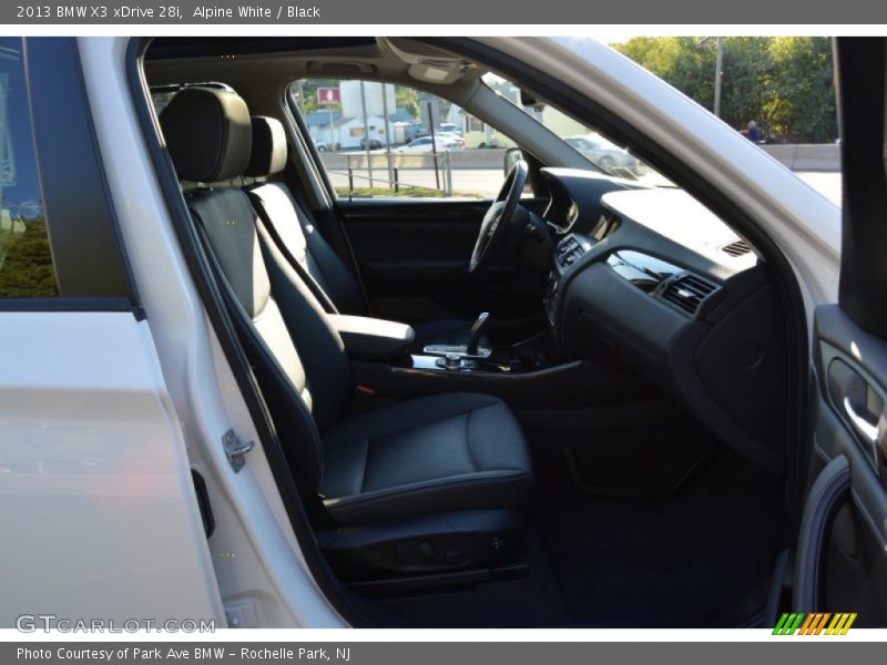 Alpine White / Black 2013 BMW X3 xDrive 28i