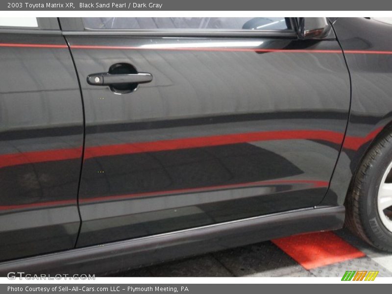 Black Sand Pearl / Dark Gray 2003 Toyota Matrix XR