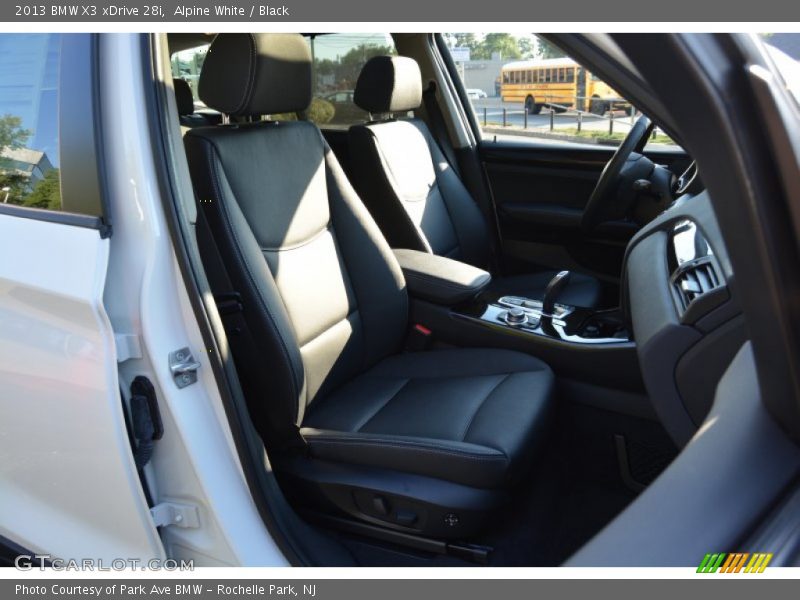 Alpine White / Black 2013 BMW X3 xDrive 28i