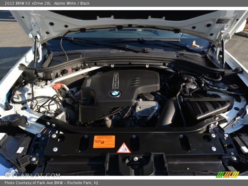 Alpine White / Black 2013 BMW X3 xDrive 28i