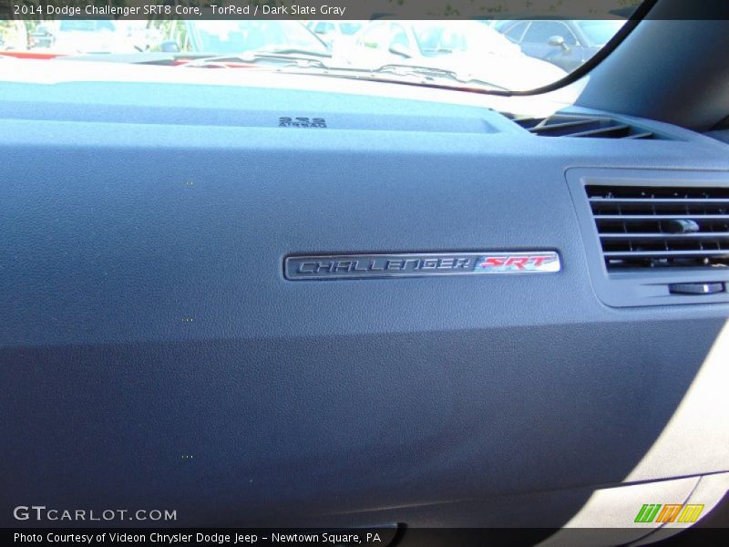 TorRed / Dark Slate Gray 2014 Dodge Challenger SRT8 Core