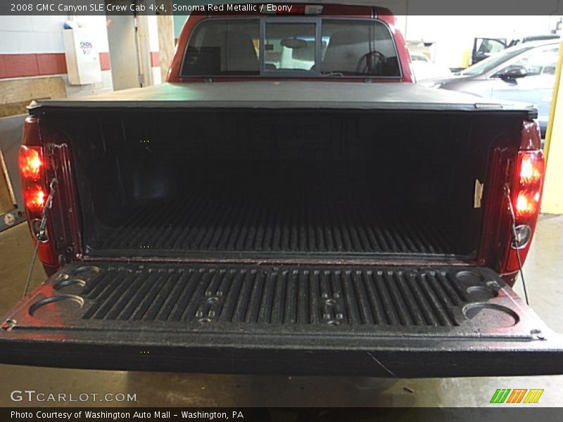 Sonoma Red Metallic / Ebony 2008 GMC Canyon SLE Crew Cab 4x4