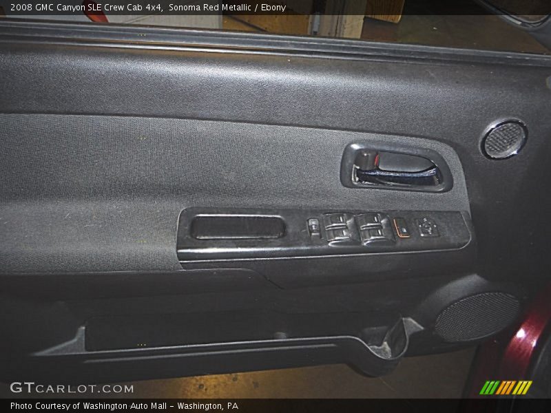 Sonoma Red Metallic / Ebony 2008 GMC Canyon SLE Crew Cab 4x4