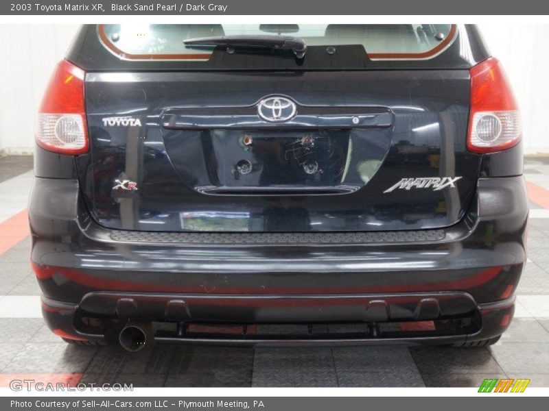 Black Sand Pearl / Dark Gray 2003 Toyota Matrix XR