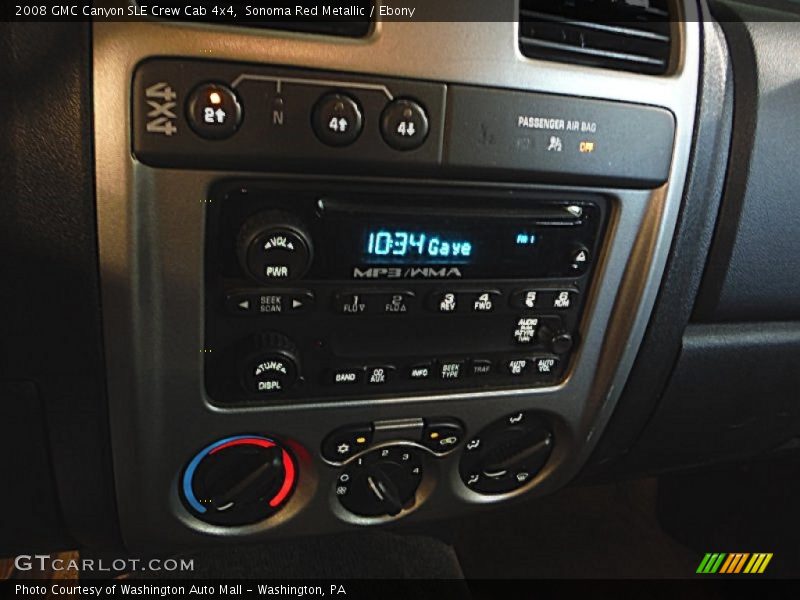 Sonoma Red Metallic / Ebony 2008 GMC Canyon SLE Crew Cab 4x4