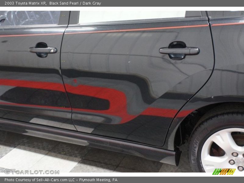 Black Sand Pearl / Dark Gray 2003 Toyota Matrix XR