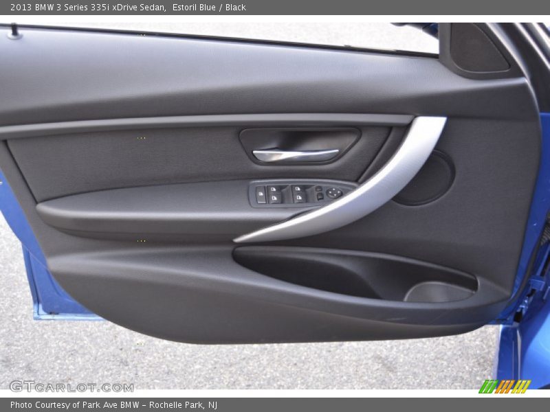 Estoril Blue / Black 2013 BMW 3 Series 335i xDrive Sedan