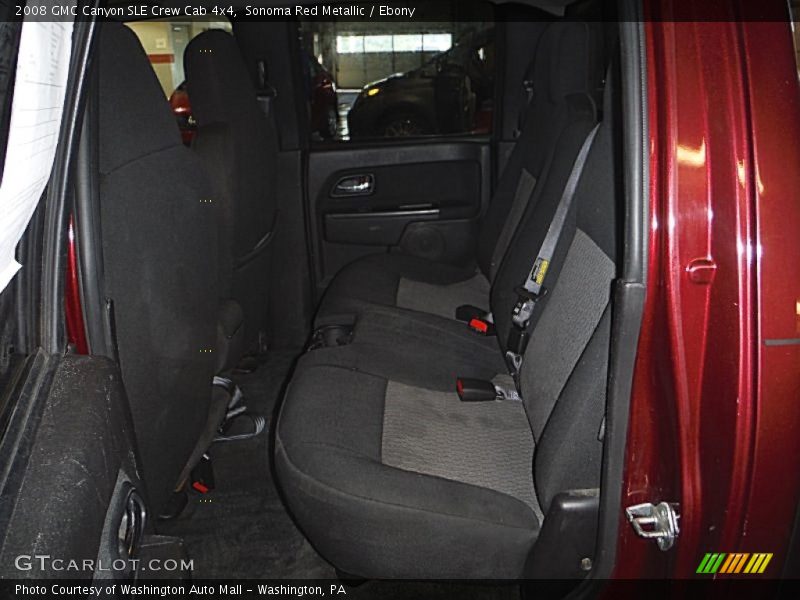 Sonoma Red Metallic / Ebony 2008 GMC Canyon SLE Crew Cab 4x4