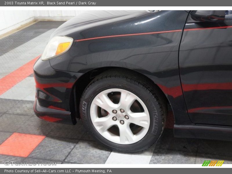 Black Sand Pearl / Dark Gray 2003 Toyota Matrix XR