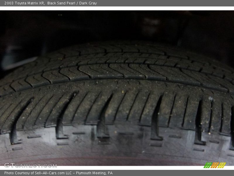 Black Sand Pearl / Dark Gray 2003 Toyota Matrix XR