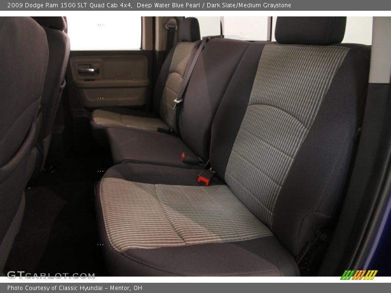 Deep Water Blue Pearl / Dark Slate/Medium Graystone 2009 Dodge Ram 1500 SLT Quad Cab 4x4