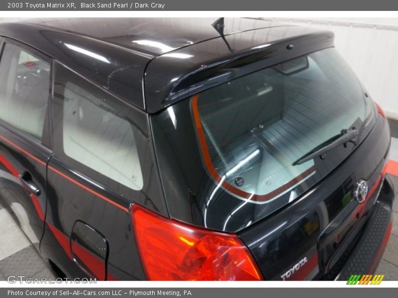 Black Sand Pearl / Dark Gray 2003 Toyota Matrix XR