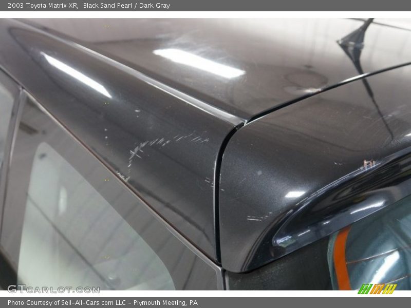 Black Sand Pearl / Dark Gray 2003 Toyota Matrix XR