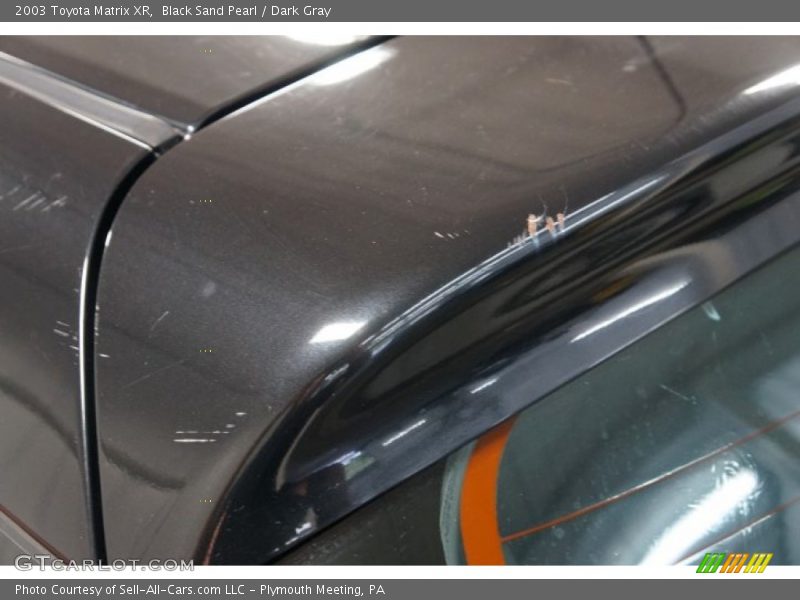 Black Sand Pearl / Dark Gray 2003 Toyota Matrix XR
