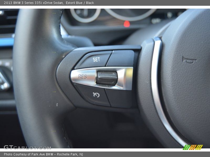 Estoril Blue / Black 2013 BMW 3 Series 335i xDrive Sedan
