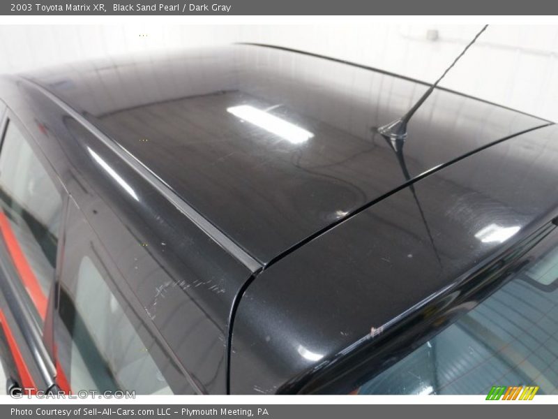 Black Sand Pearl / Dark Gray 2003 Toyota Matrix XR