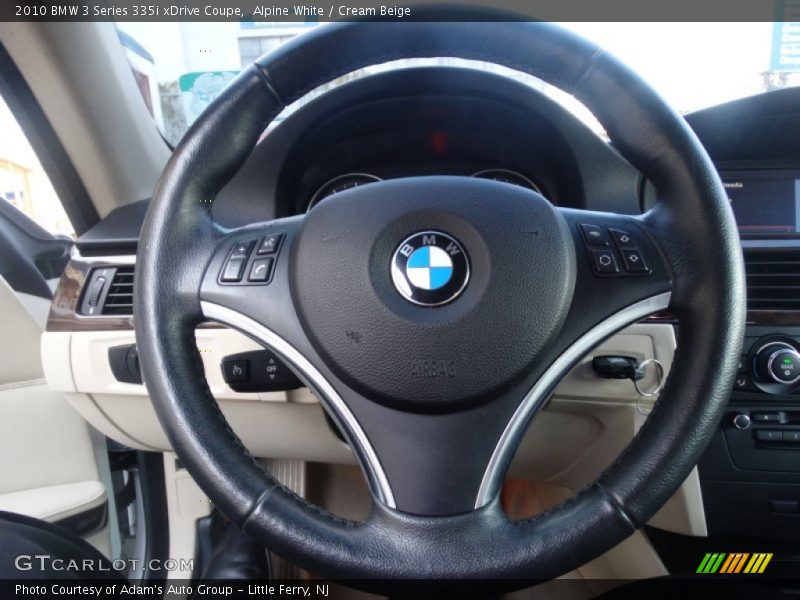 Alpine White / Cream Beige 2010 BMW 3 Series 335i xDrive Coupe