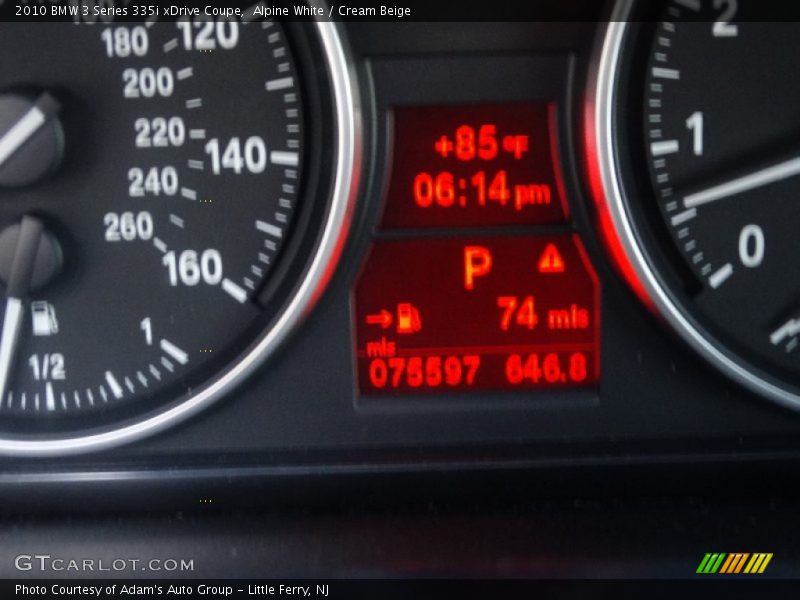 Alpine White / Cream Beige 2010 BMW 3 Series 335i xDrive Coupe
