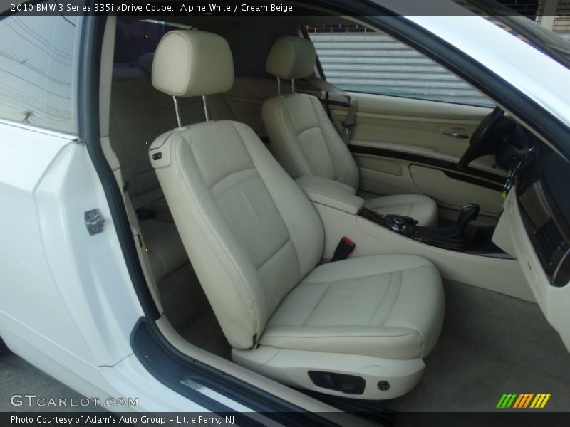 Alpine White / Cream Beige 2010 BMW 3 Series 335i xDrive Coupe
