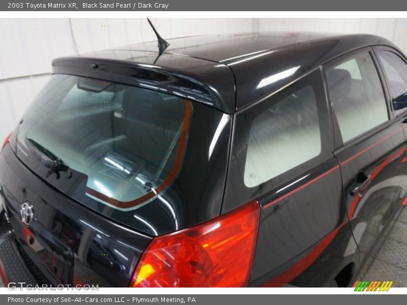 Black Sand Pearl / Dark Gray 2003 Toyota Matrix XR