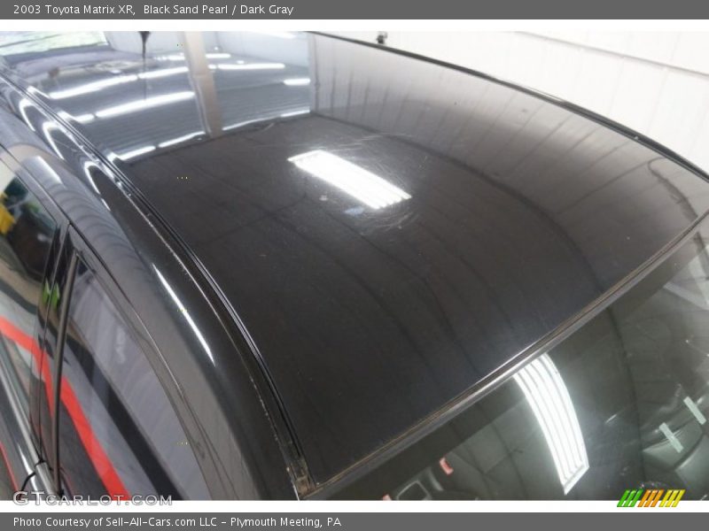 Black Sand Pearl / Dark Gray 2003 Toyota Matrix XR