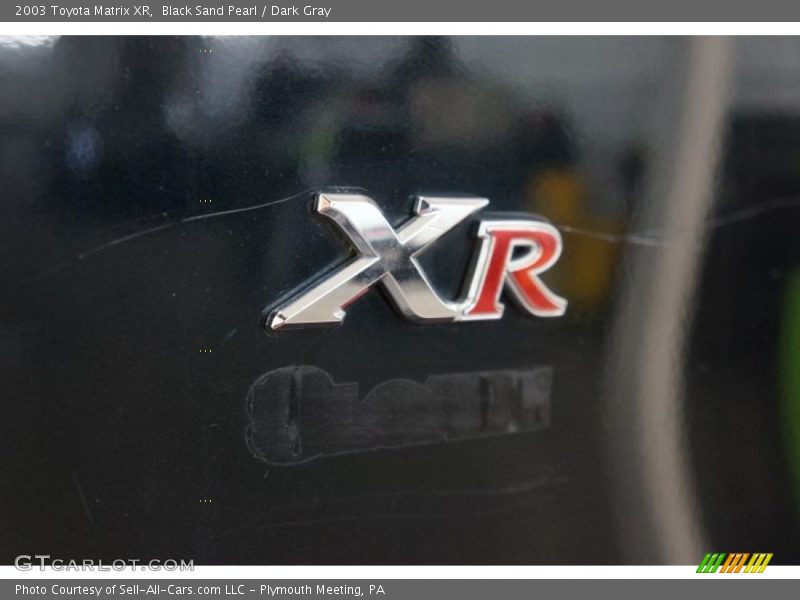 Black Sand Pearl / Dark Gray 2003 Toyota Matrix XR