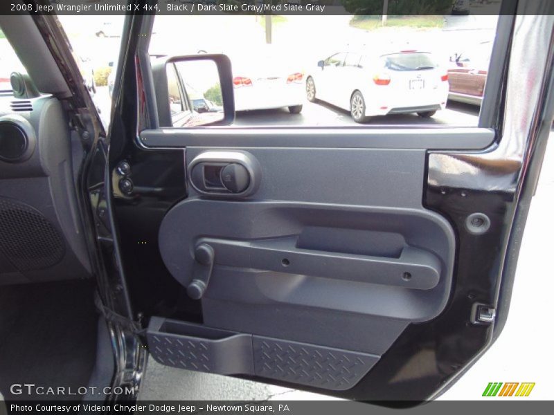 Black / Dark Slate Gray/Med Slate Gray 2008 Jeep Wrangler Unlimited X 4x4