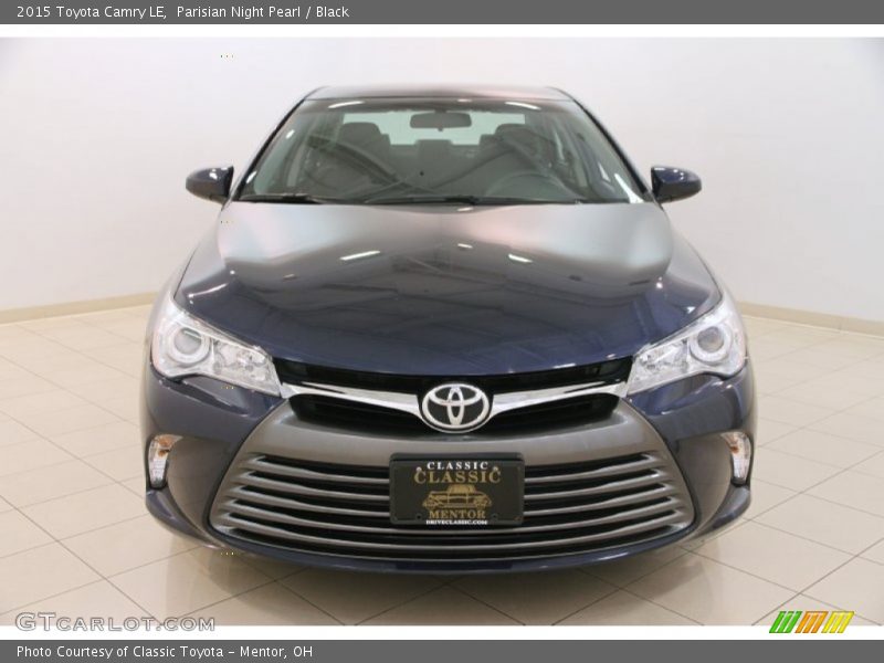 Parisian Night Pearl / Black 2015 Toyota Camry LE