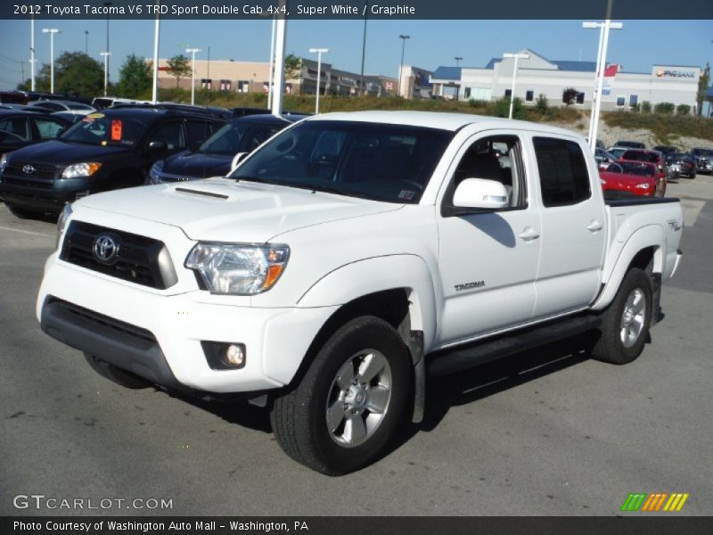 Front 3/4 View of 2012 Tacoma V6 TRD Sport Double Cab 4x4