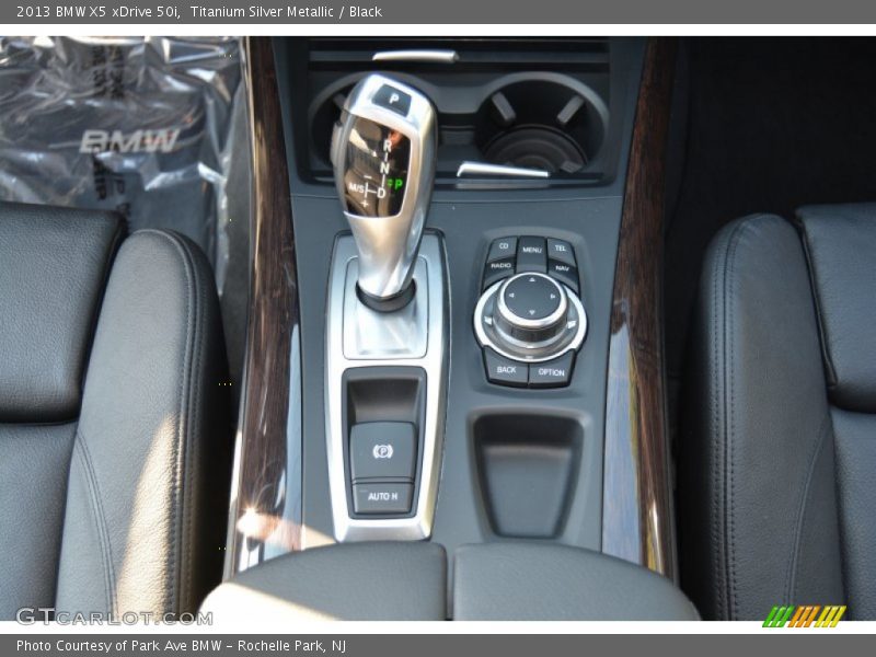 Titanium Silver Metallic / Black 2013 BMW X5 xDrive 50i