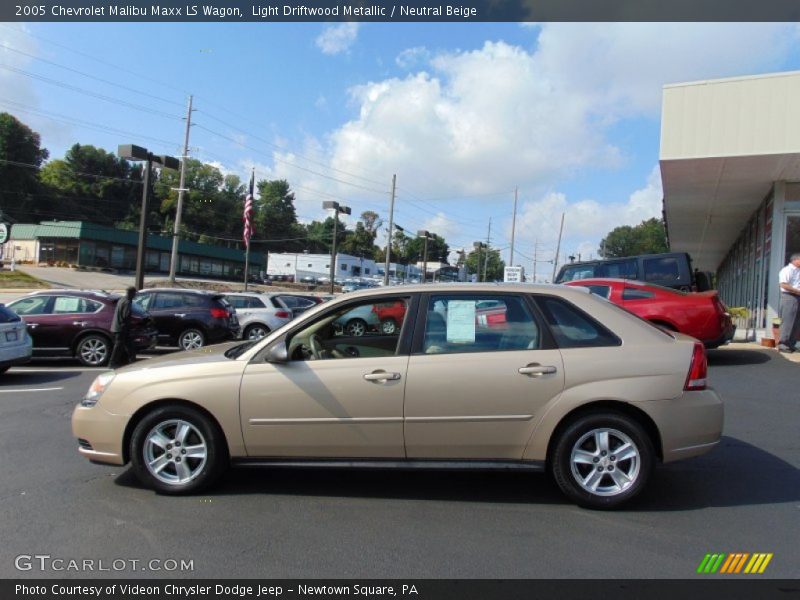 Light Driftwood Metallic / Neutral Beige 2005 Chevrolet Malibu Maxx LS Wagon