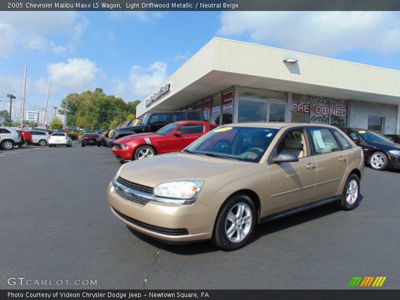 Light Driftwood Metallic / Neutral Beige 2005 Chevrolet Malibu Maxx LS Wagon