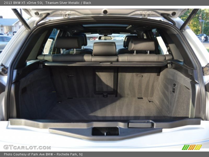 Titanium Silver Metallic / Black 2013 BMW X5 xDrive 50i