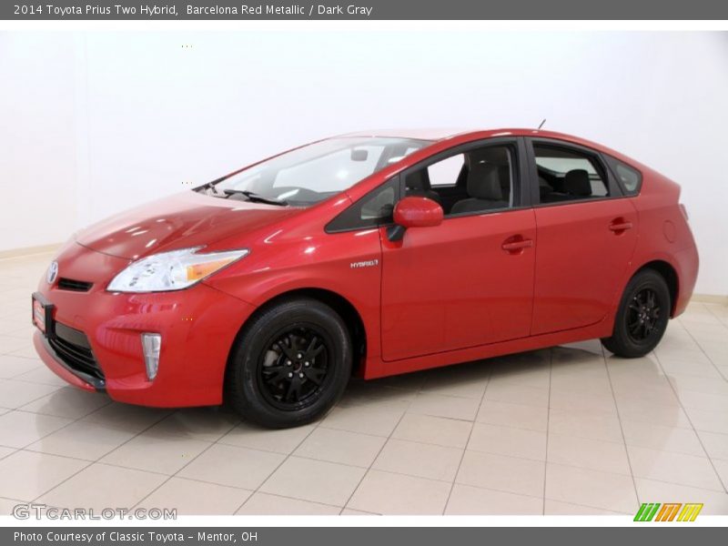 Front 3/4 View of 2014 Prius Two Hybrid