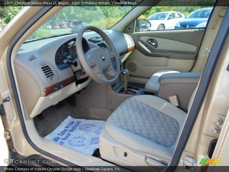 Light Driftwood Metallic / Neutral Beige 2005 Chevrolet Malibu Maxx LS Wagon