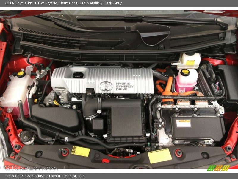  2014 Prius Two Hybrid Engine - 1.8 Liter DOHC 16-Valve VVT-i 4 Cylinder/Electric Hybrid