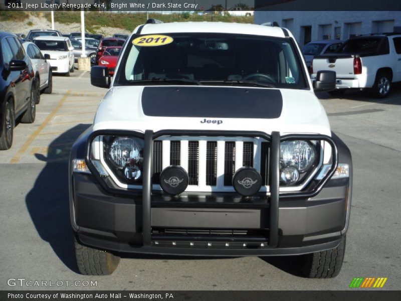 Bright White / Dark Slate Gray 2011 Jeep Liberty Renegade 4x4