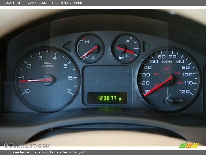  2005 Freestyle SE AWD SE AWD Gauges