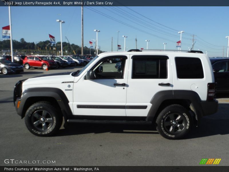 Bright White / Dark Slate Gray 2011 Jeep Liberty Renegade 4x4