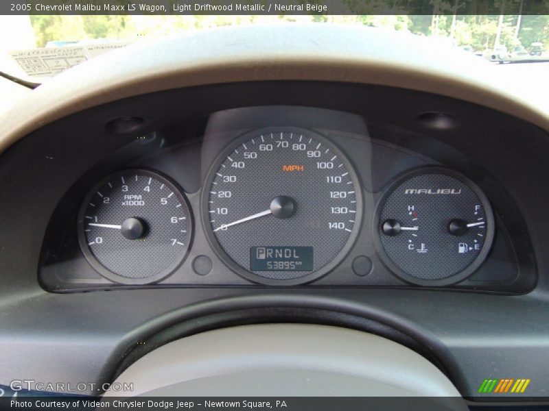 Light Driftwood Metallic / Neutral Beige 2005 Chevrolet Malibu Maxx LS Wagon