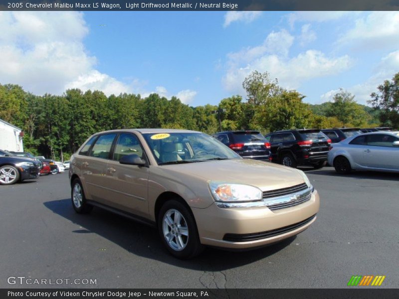 Light Driftwood Metallic / Neutral Beige 2005 Chevrolet Malibu Maxx LS Wagon