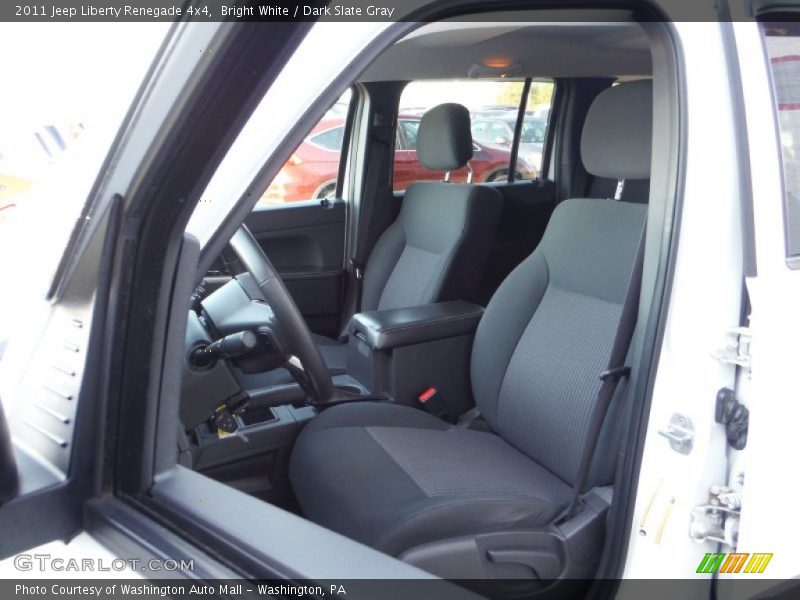 Bright White / Dark Slate Gray 2011 Jeep Liberty Renegade 4x4