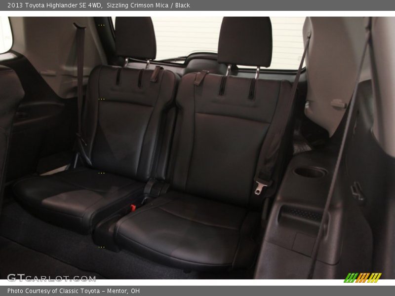 Sizzling Crimson Mica / Black 2013 Toyota Highlander SE 4WD