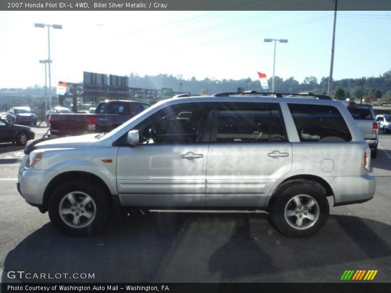 Billet Silver Metallic / Gray 2007 Honda Pilot EX-L 4WD