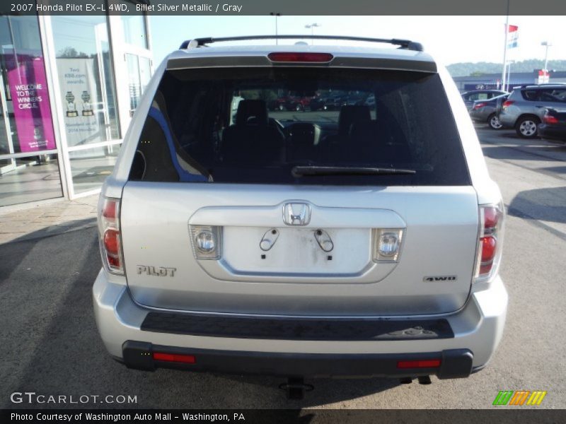 Billet Silver Metallic / Gray 2007 Honda Pilot EX-L 4WD
