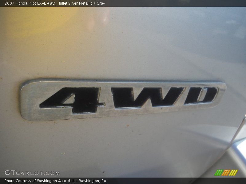 Billet Silver Metallic / Gray 2007 Honda Pilot EX-L 4WD