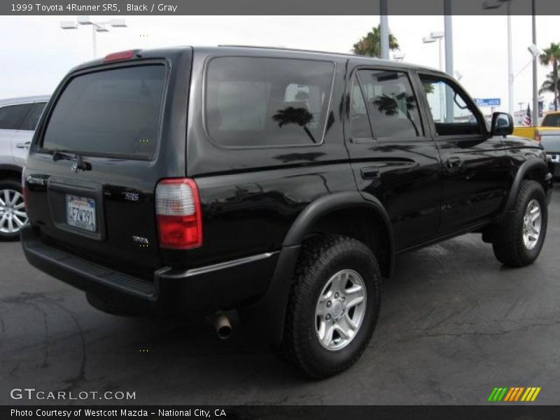 Black / Gray 1999 Toyota 4Runner SR5