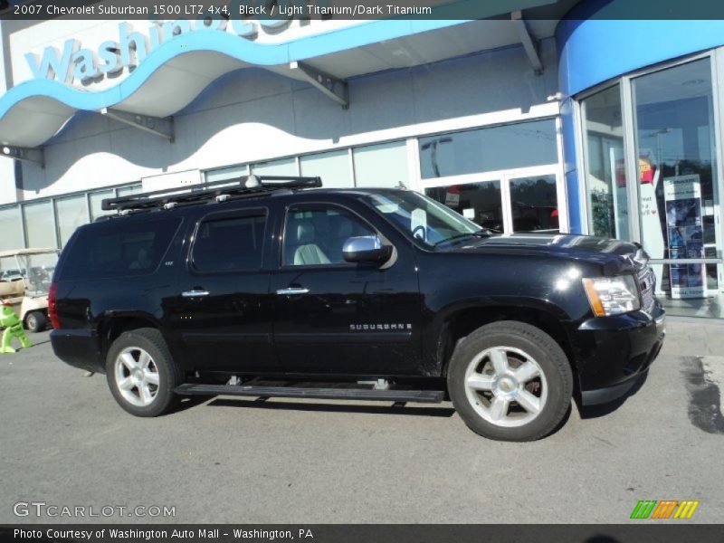 Black / Light Titanium/Dark Titanium 2007 Chevrolet Suburban 1500 LTZ 4x4