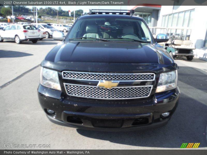 Black / Light Titanium/Dark Titanium 2007 Chevrolet Suburban 1500 LTZ 4x4